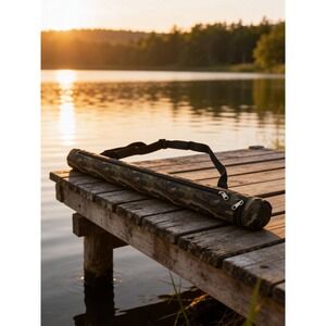 Camo Insulated Beer Sling Bag 6 Can Tube Cooler with Adjustable Strap